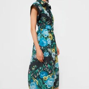 Tuckernut Black verdant Chloe Floral Dress
